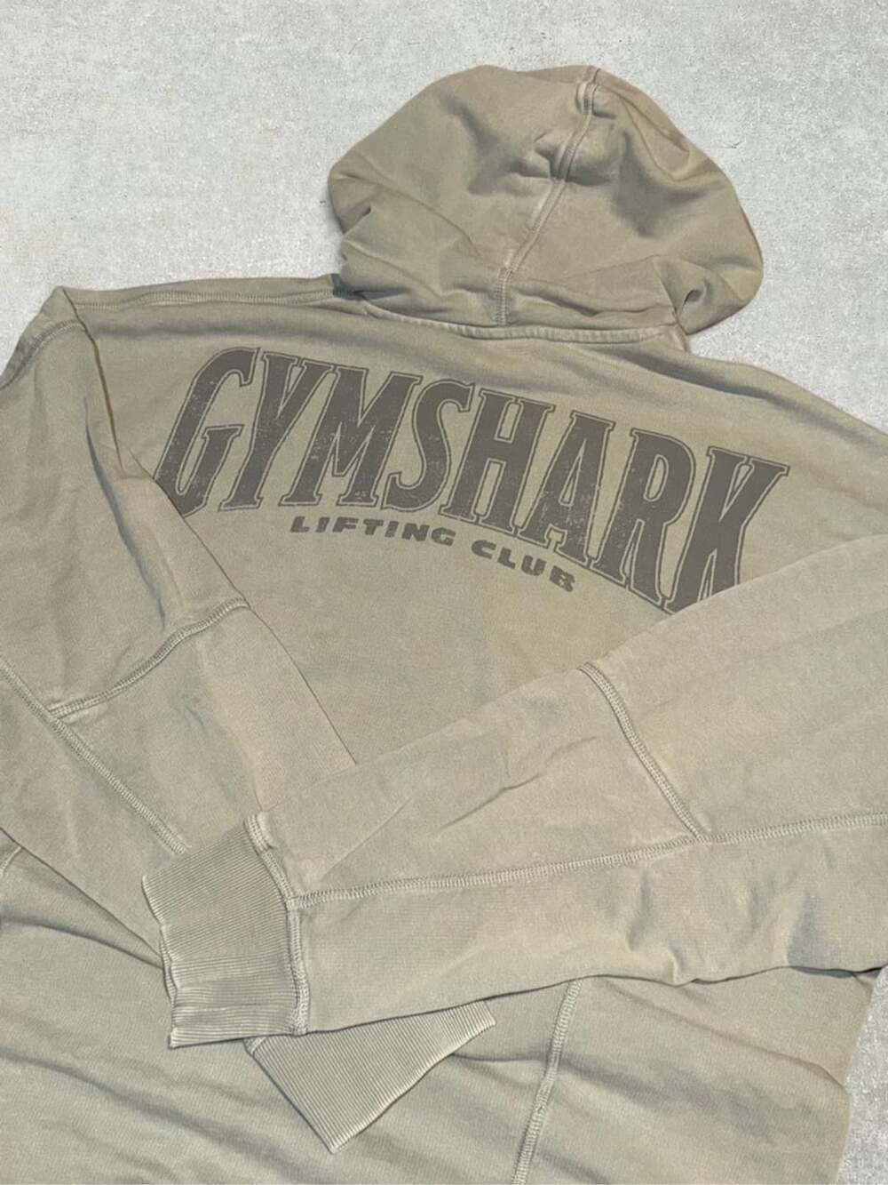 Gymshark Heritage Washed Hoodie - Dusk Green
